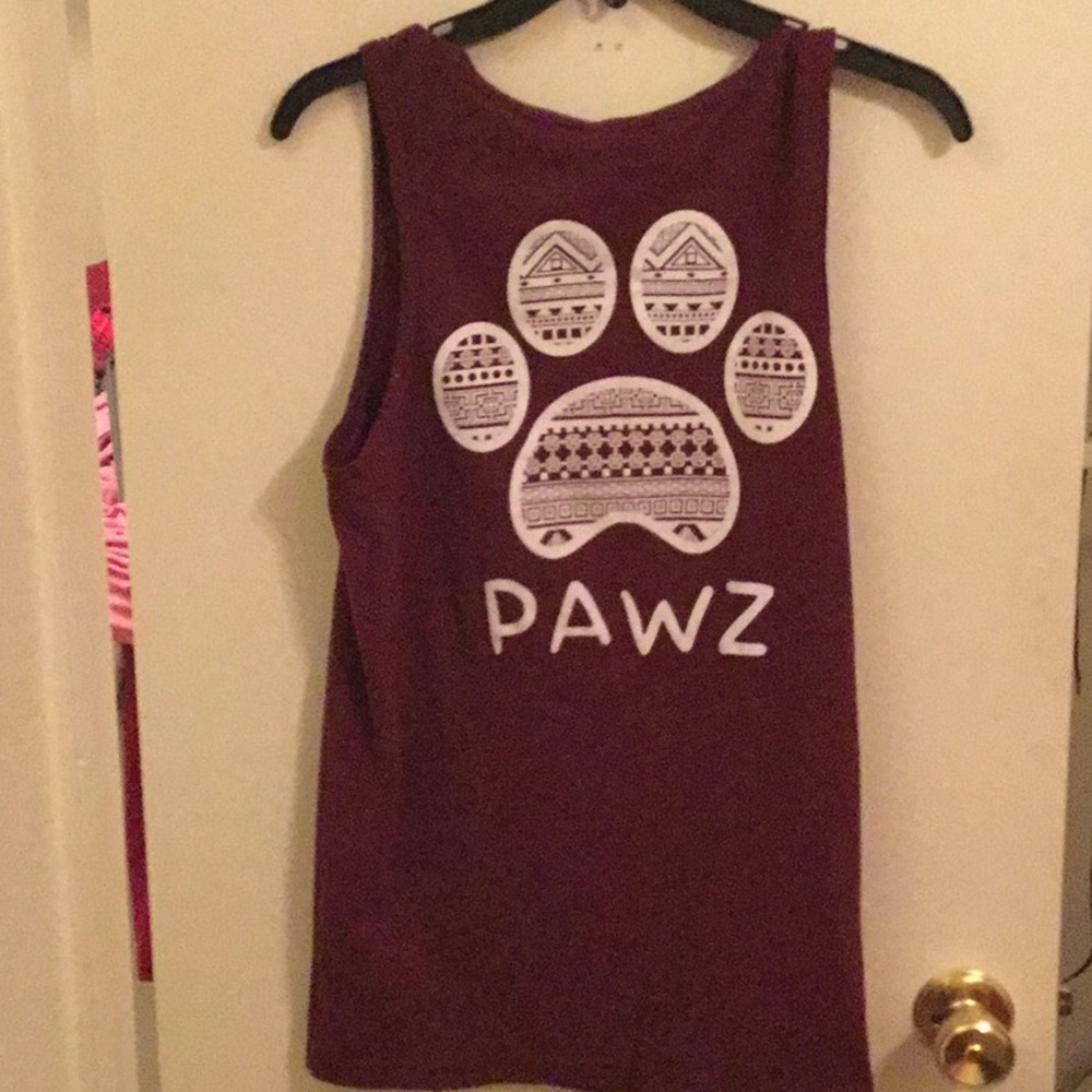 Pawz maroon tank